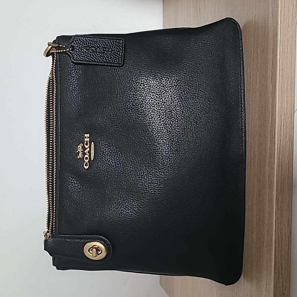 Double Zip Shoulder Bag
